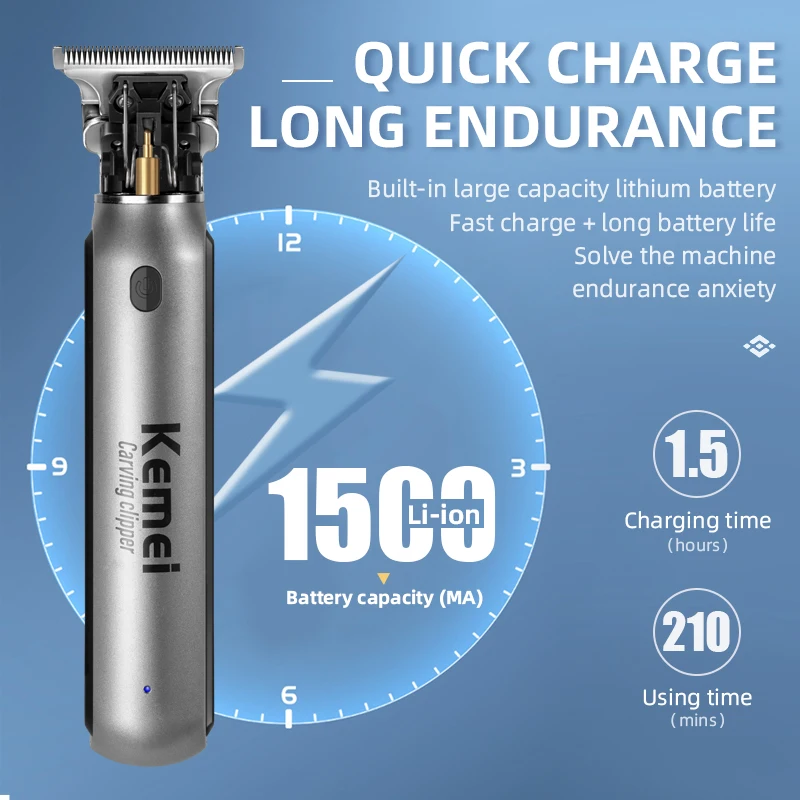 KEMEI-Profissional Aparador de - Electric Shaver Rotary avaliação e preço