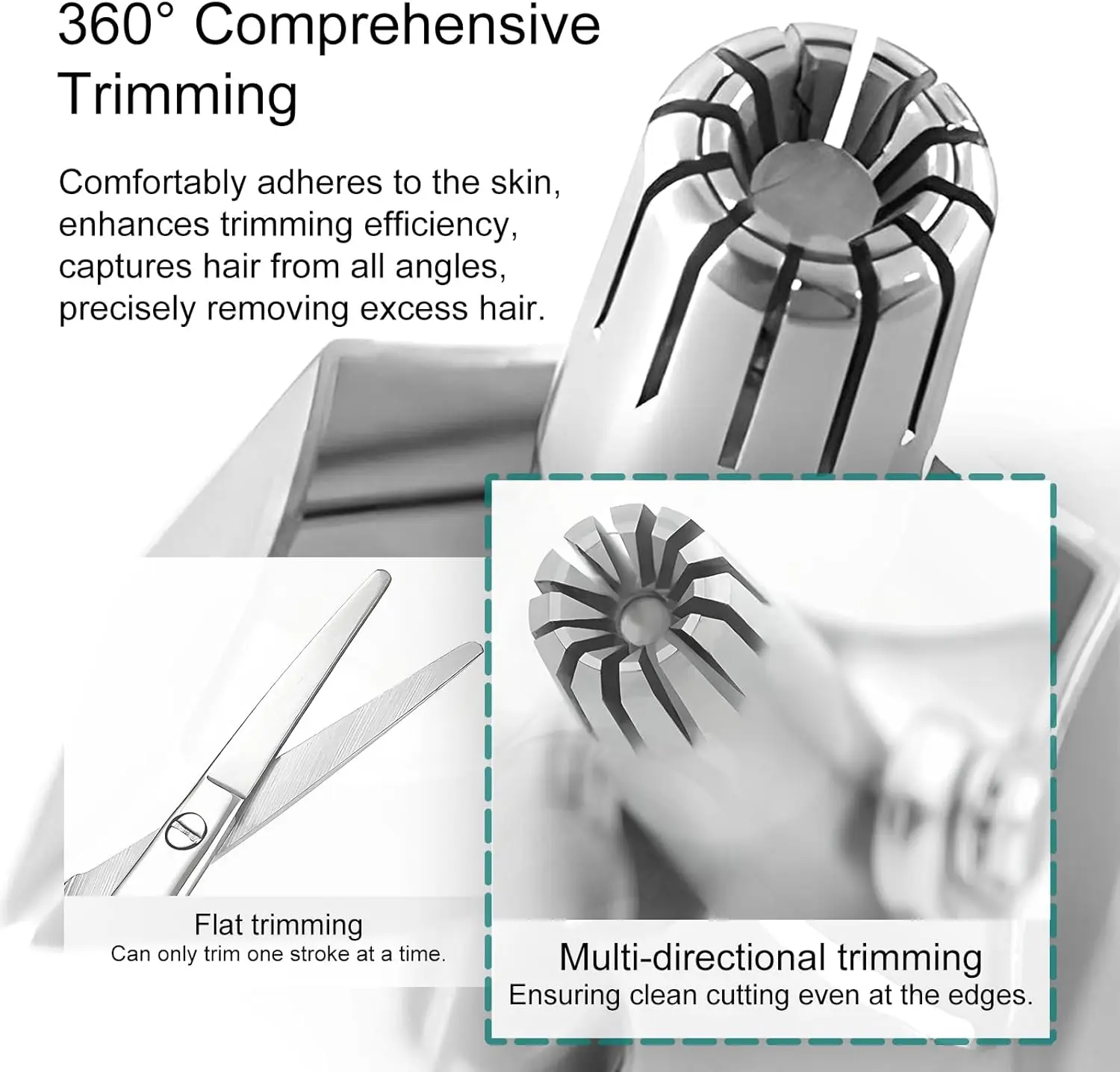 Aparador Manual de Pelos do Na - Nose Trimmer avaliação e preço