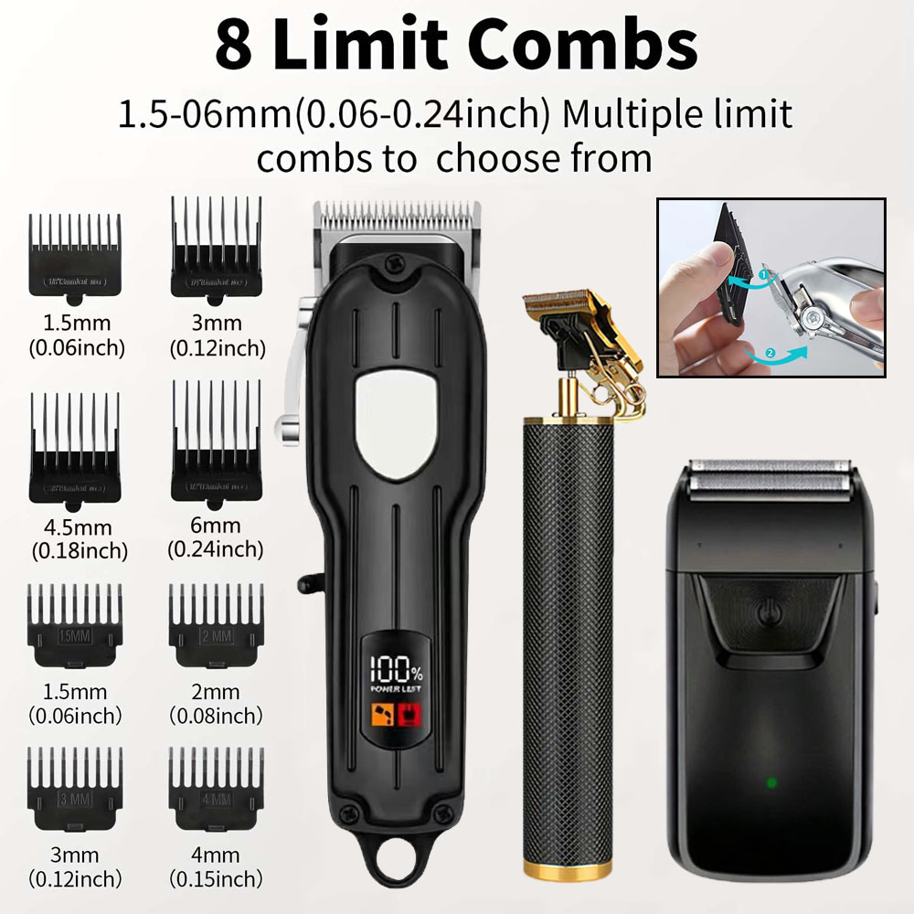 Conjunto Profissional de Máqui - Electric Shaver Rotary avaliação e preço