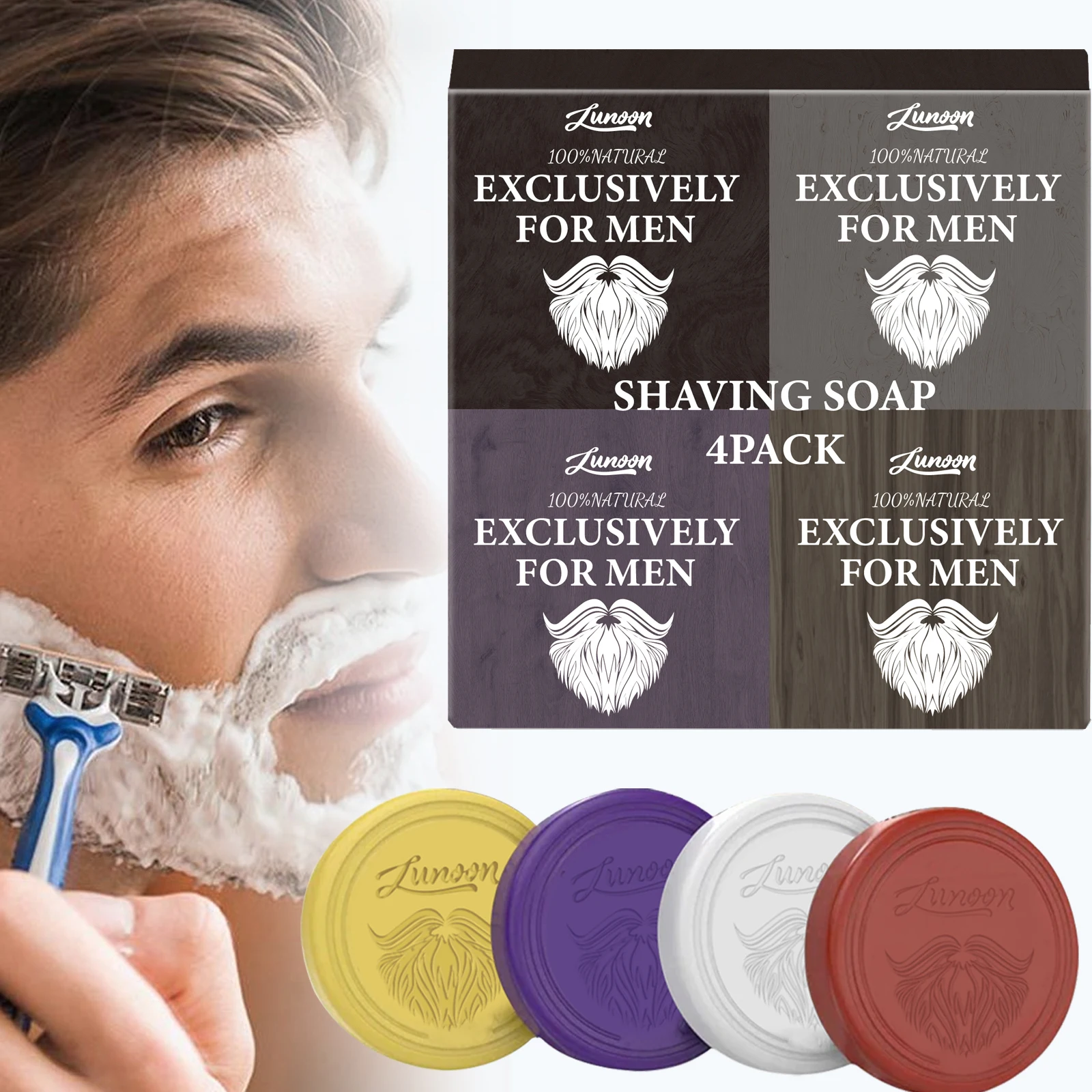 Sabonete para barbear masculin - Shaving Cream avaliação e preço