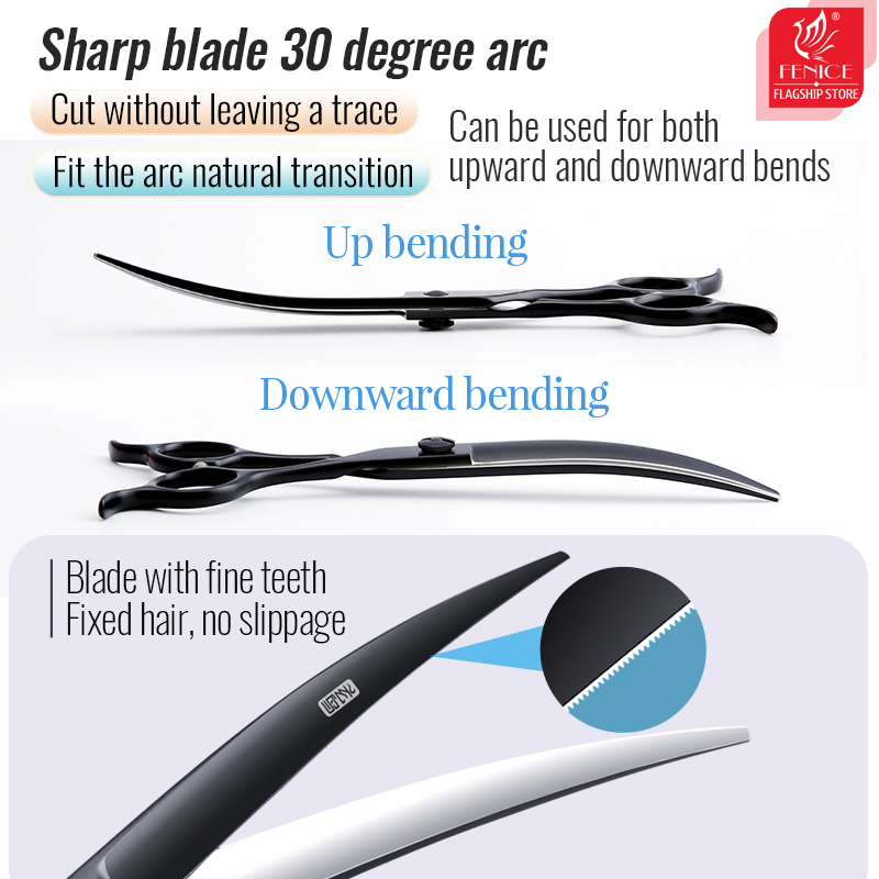 Tesoura Profissional Fenice de - Grooming Scissors avaliação e preço
