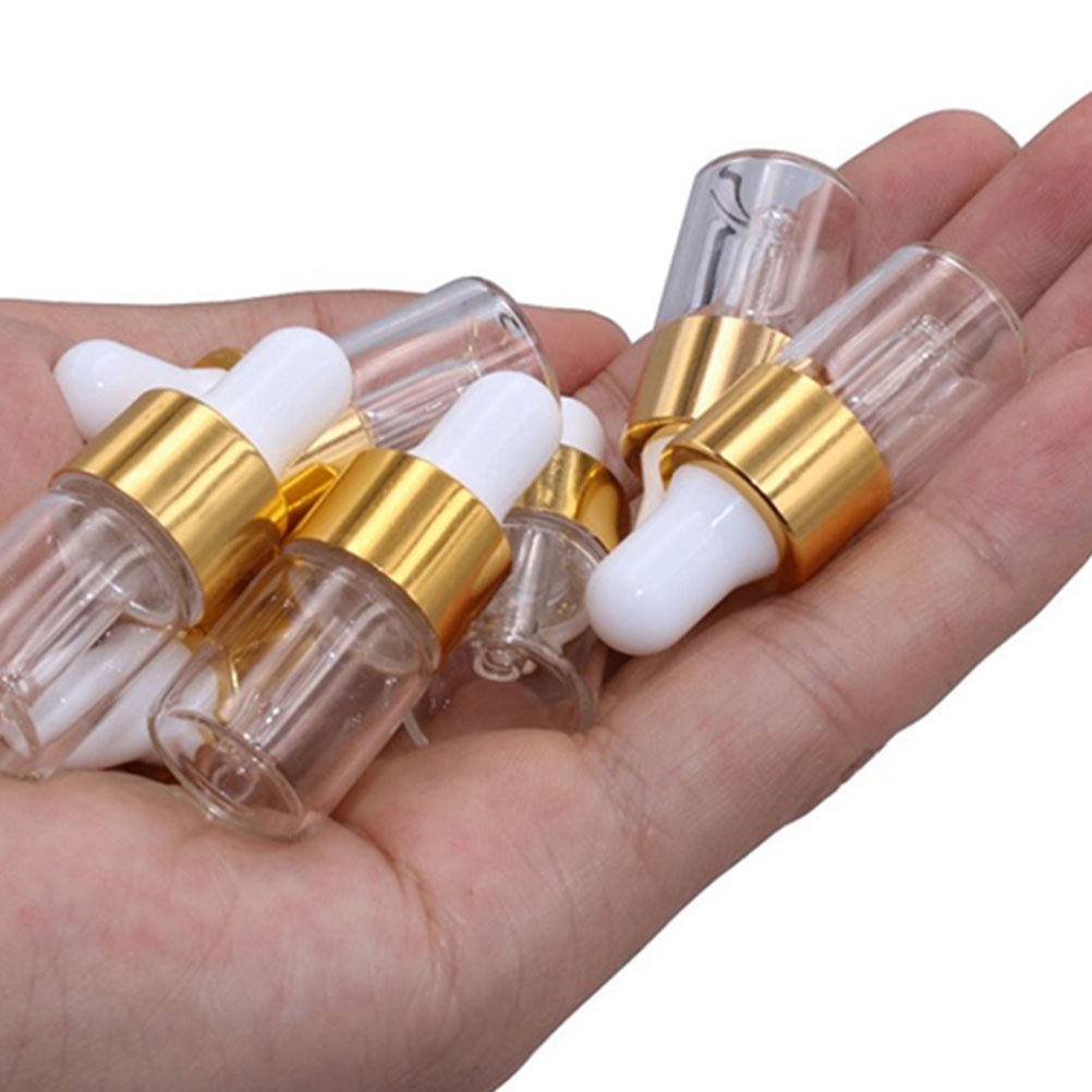 30 frascos de vidro com conta- - Beard Oil avaliação e preço