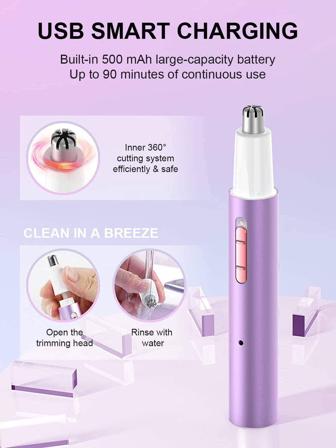 Aparador de Pelos Recarregável - Nose Trimmer avaliação e preço