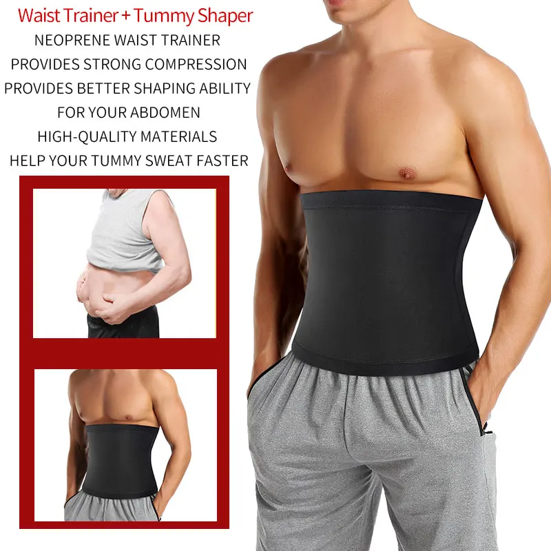 Homens abdômen redutor sauna c - Body Trimmer avaliação e preço